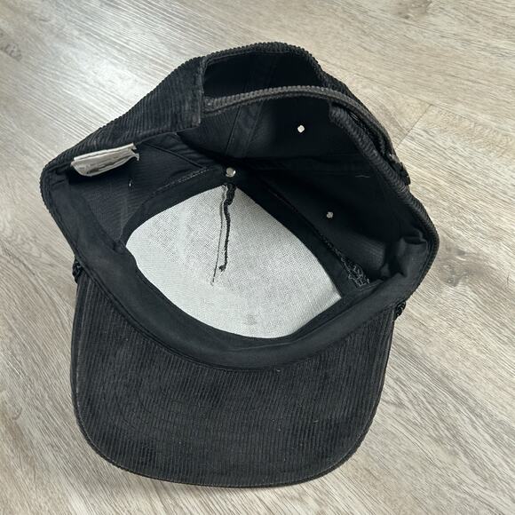 Vintage The Joker‎ Batman Corduroy Hat Strapback Cartoon DC Black Rope Cap - Picture 3 of 8